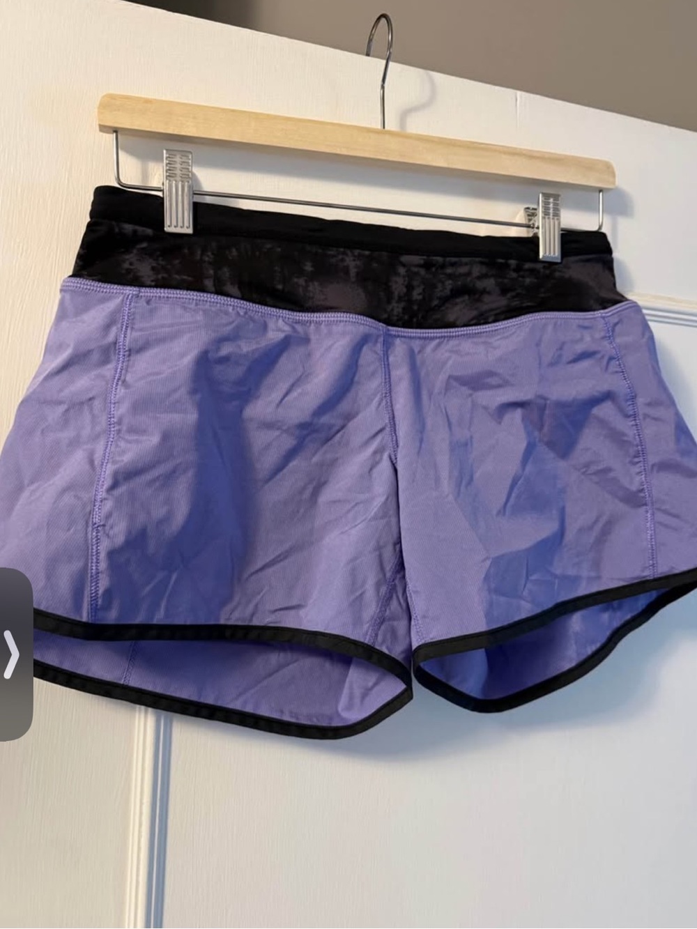 Lululemon Women's Violet Speed shorts